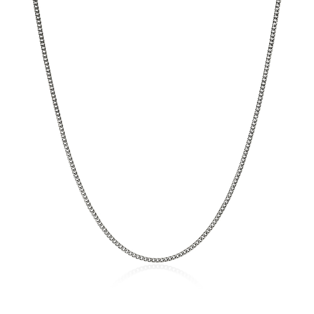 John Hardy Curb Chain Necklace, 2.1 MM - Carter's Collective Fine Jewelry