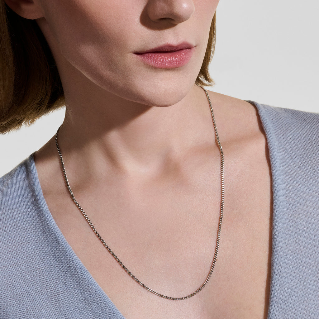 John Hardy Curb Chain Necklace, 2.1 MM - Carter's Collective Fine Jewelry