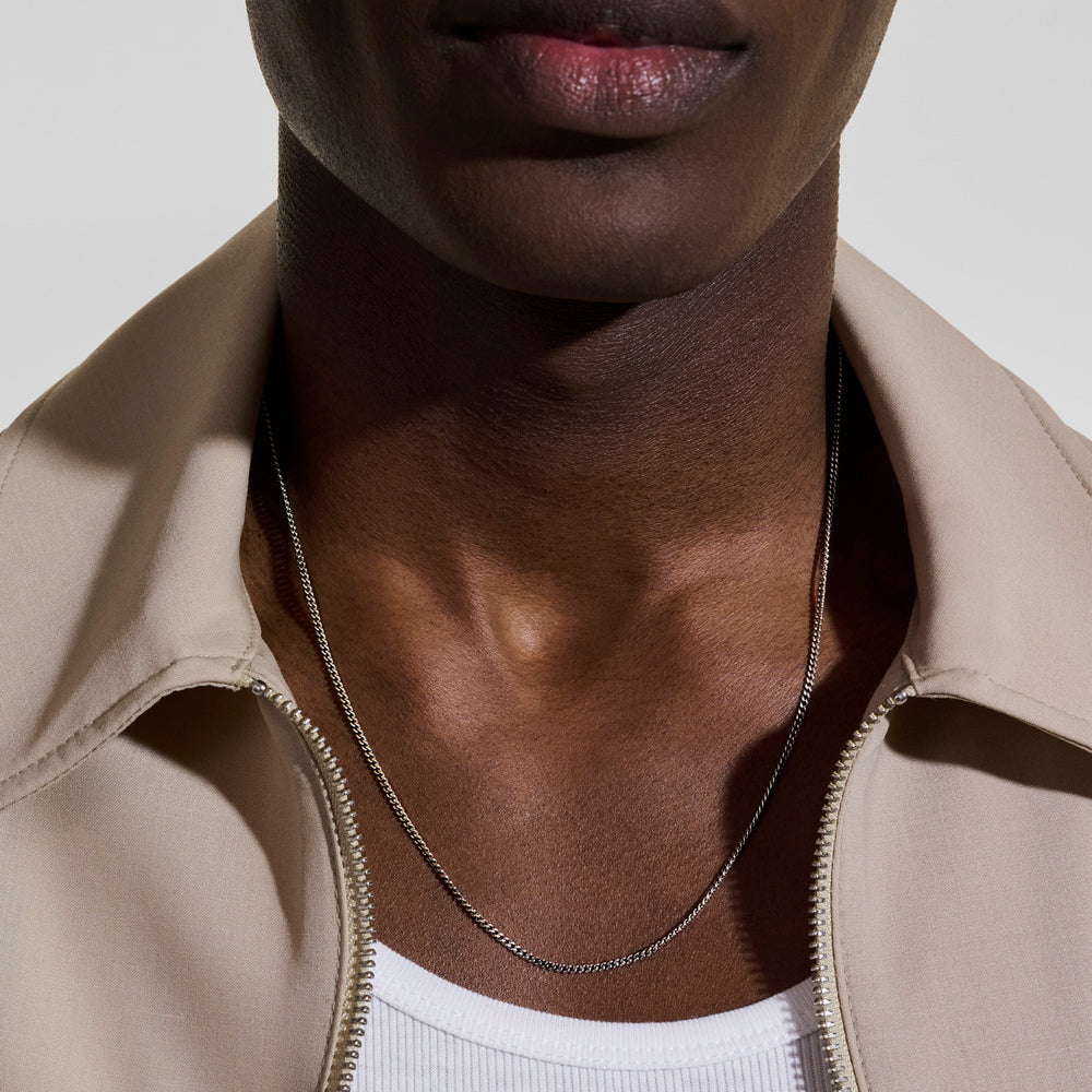 John Hardy Curb Chain Necklace, 2.1 MM - Carter's Collective Fine Jewelry