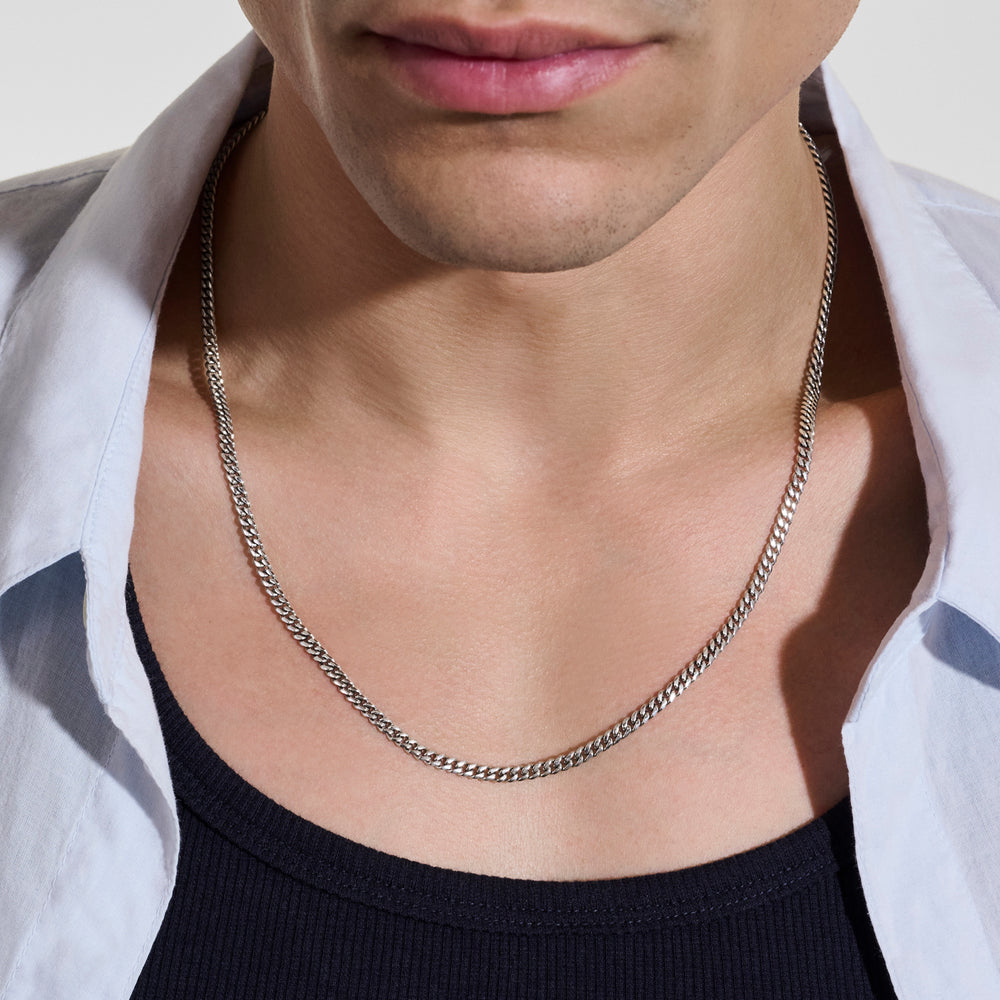 John Hardy Curb Chain Necklace, 3.9 MM - Carter's Collective Fine Jewelry