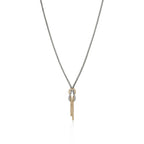 John Hardy Love Knot Y Necklace, Gold & Sterling Silver - Carter's Collective Fine Jewelry
