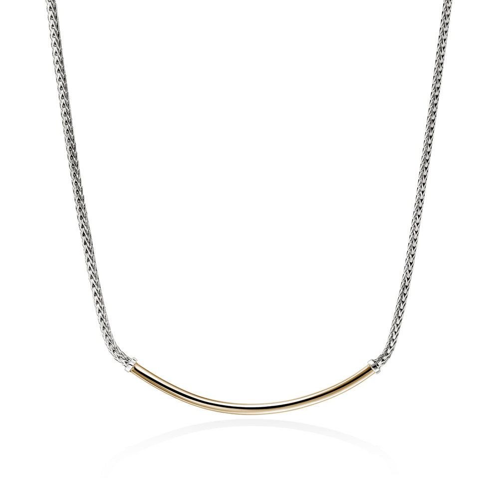 John Hardy JH Essential Necklace, Gold & Sterling Silver - Carter's Collective Fine Jewelry