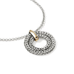 John Hardy Icon Link Pendant Necklace, Gold & Sterling Silver - Carter's Collective Fine Jewelry