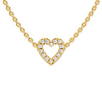 Diamond Initial Slider Charm, 0.04cttw - Carter's Collective Fine Jewelry