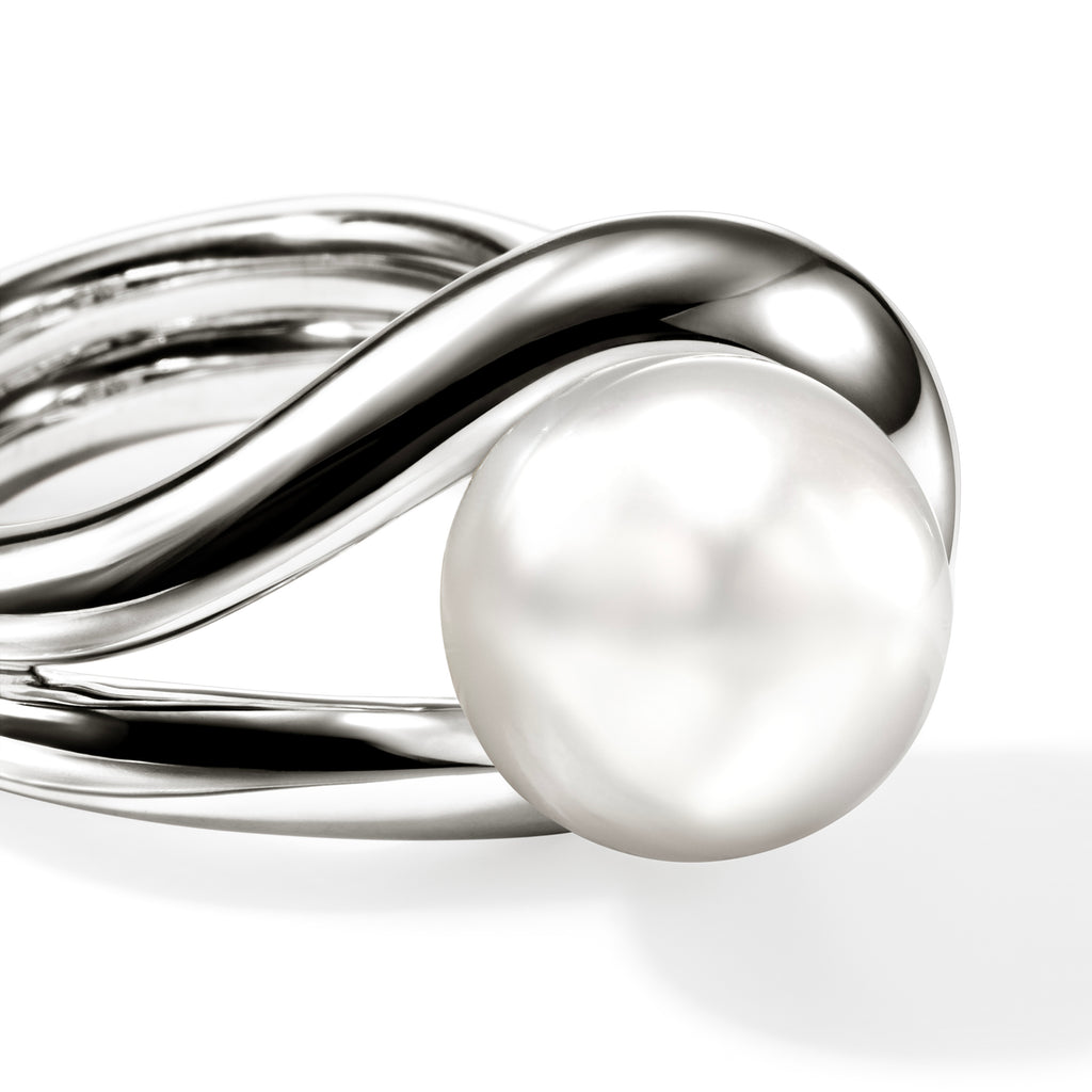 John Hardy Surf Ring, Pearl - Carter's Collective Fine Jewelry