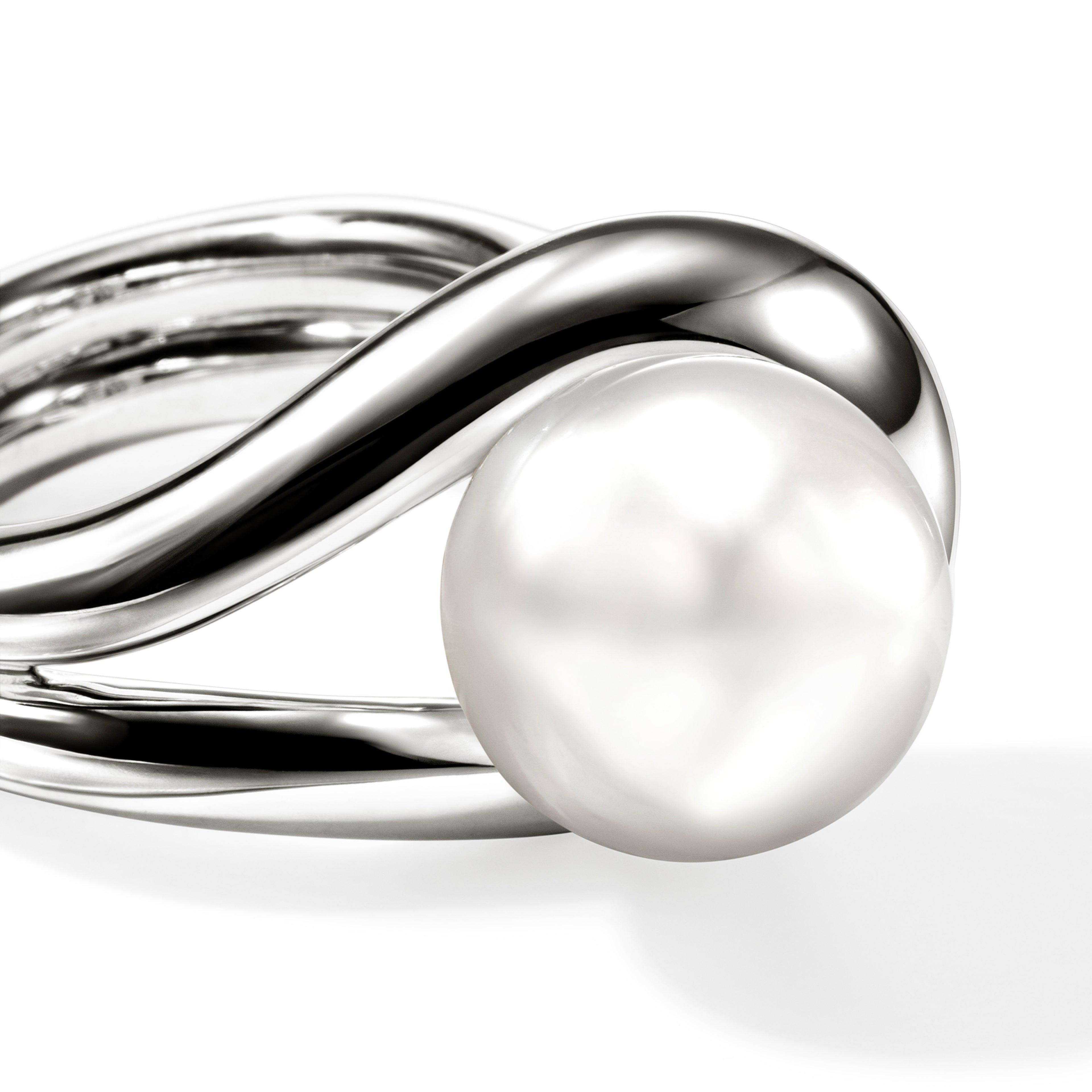 John Hardy Surf Ring, Pearl - Carter's Collective Fine Jewelry