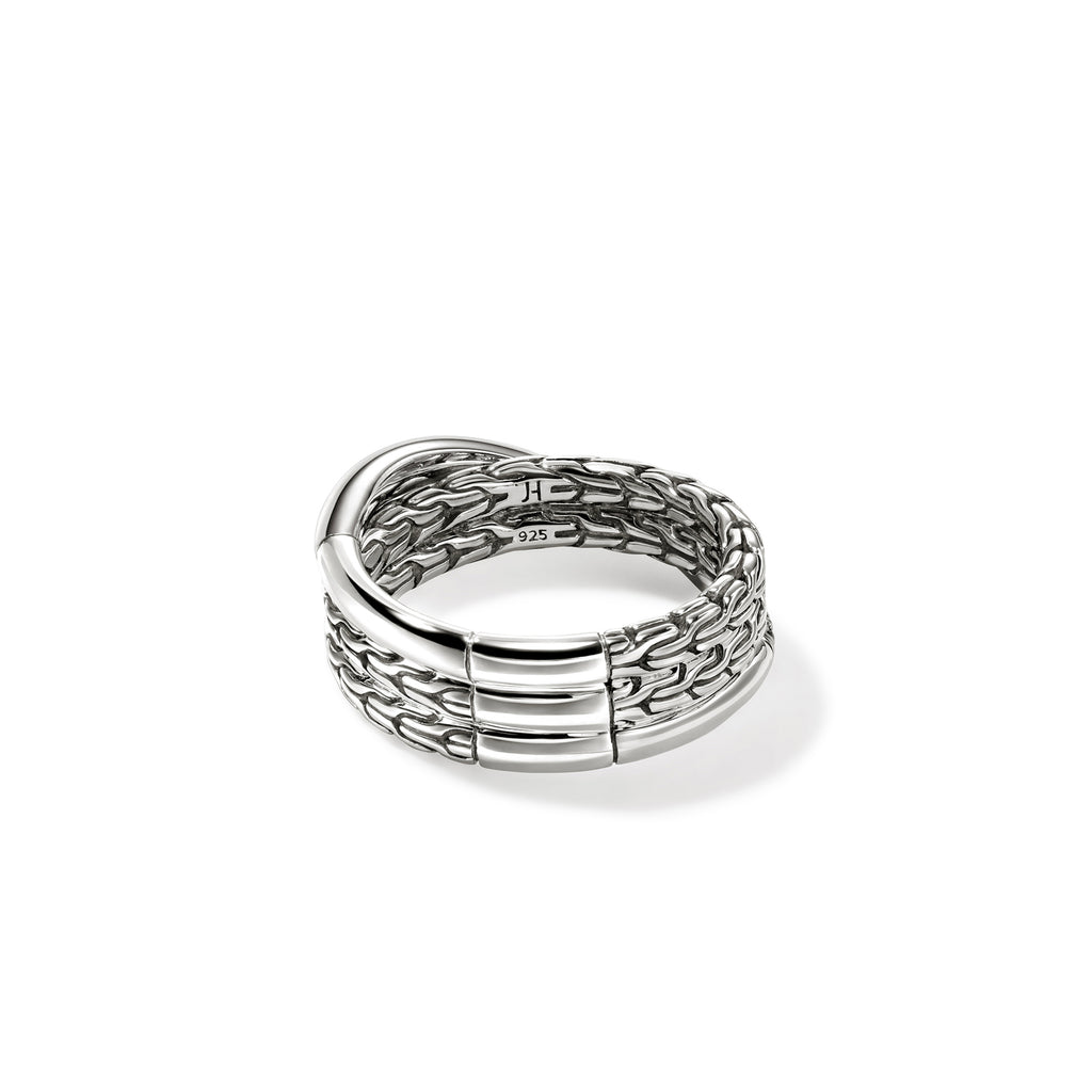 John Hardy JH Essential Crossover Ring - Carter's Collective Fine Jewelry