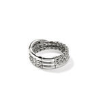 John Hardy JH Essential Crossover Ring - Carter's Collective Fine Jewelry