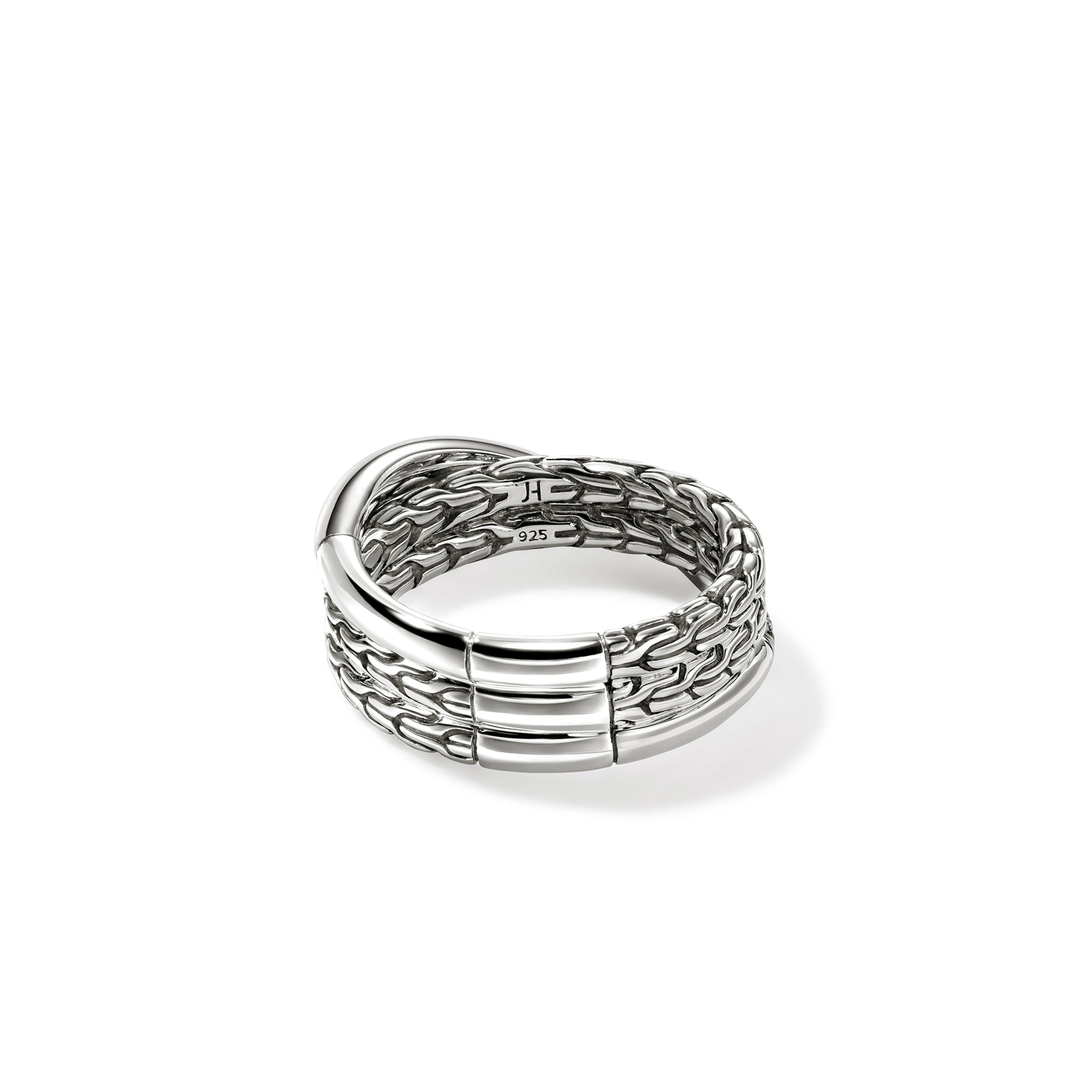 John Hardy JH Essential Crossover Ring - Carter's Collective Fine Jewelry