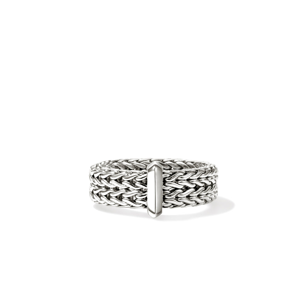 John Hardy Icon Link Bar Ring, 6MM - Carter's Collective Fine Jewelry