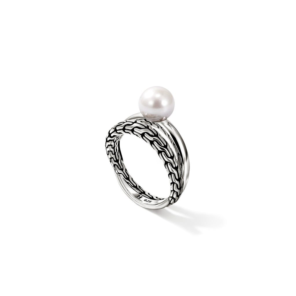 John Hardy JH Essential Pearl Ring - Carter's Collective Fine Jewelry