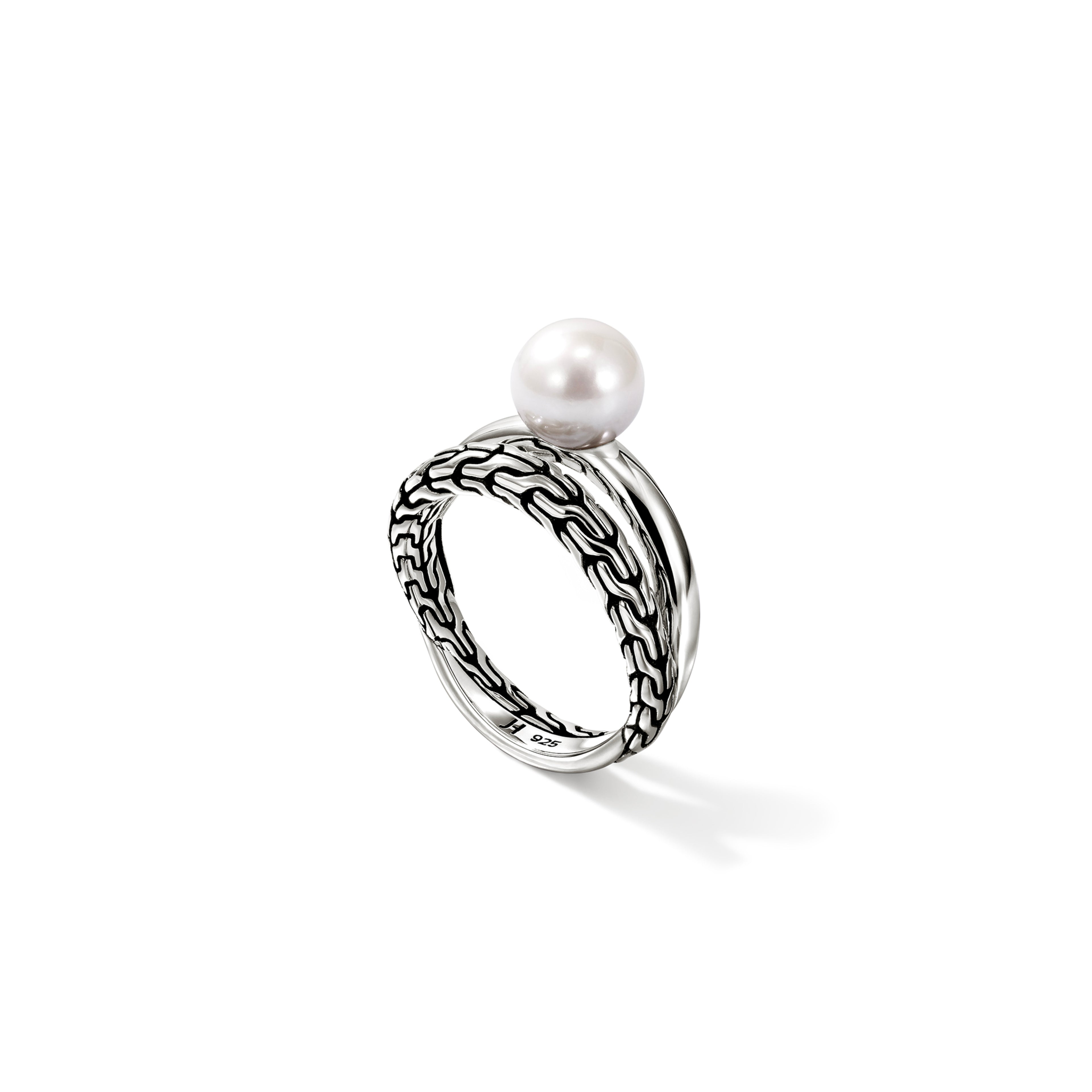 John Hardy JH Essential Pearl Ring - Carter's Collective Fine Jewelry