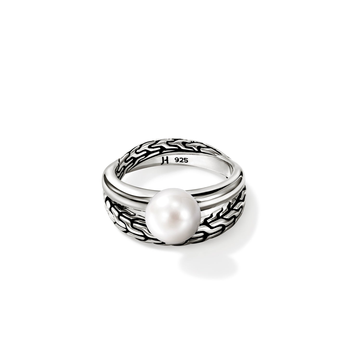 John Hardy JH Essential Pearl Ring - Carter's Collective Fine Jewelry
