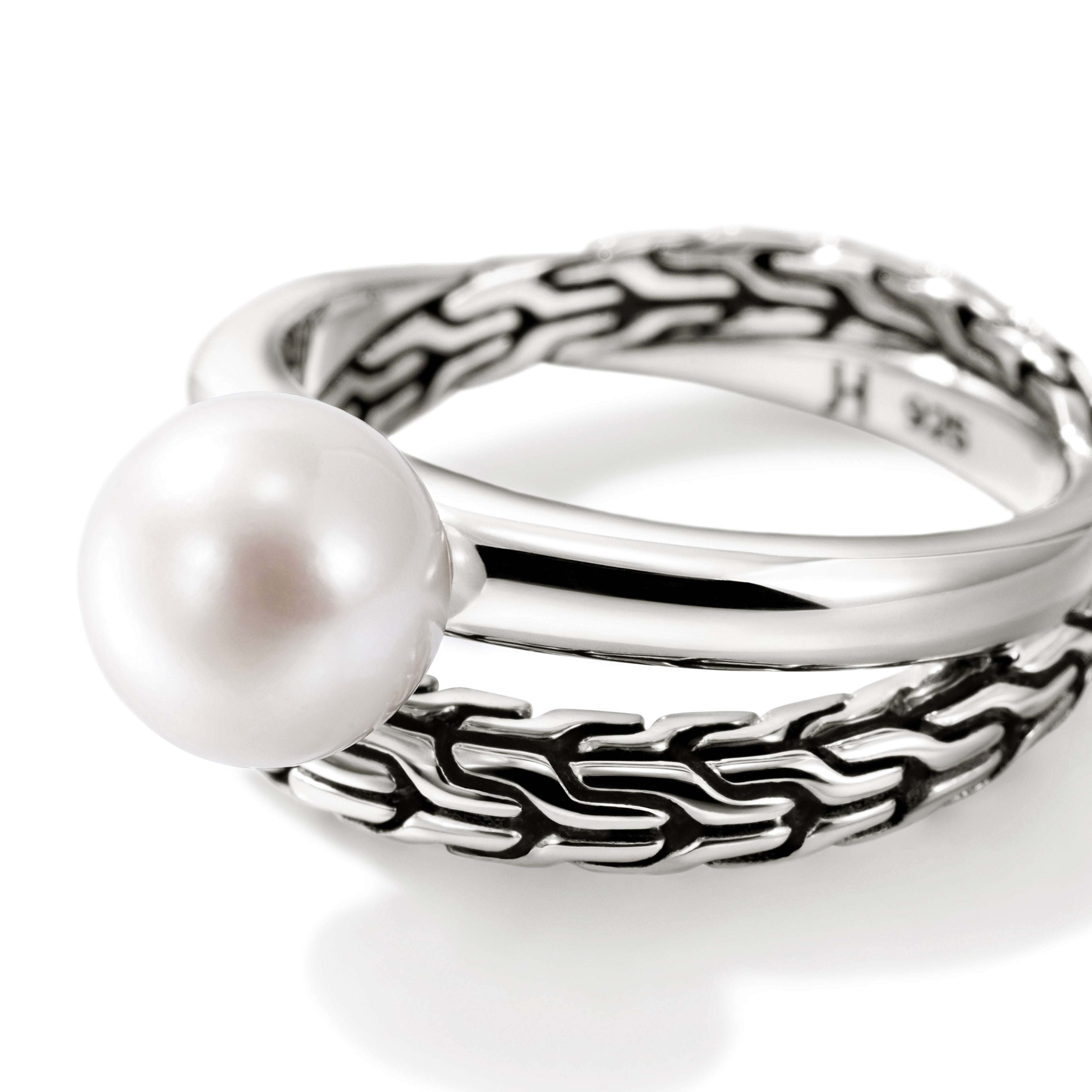 John Hardy JH Essential Pearl Ring - Carter's Collective Fine Jewelry