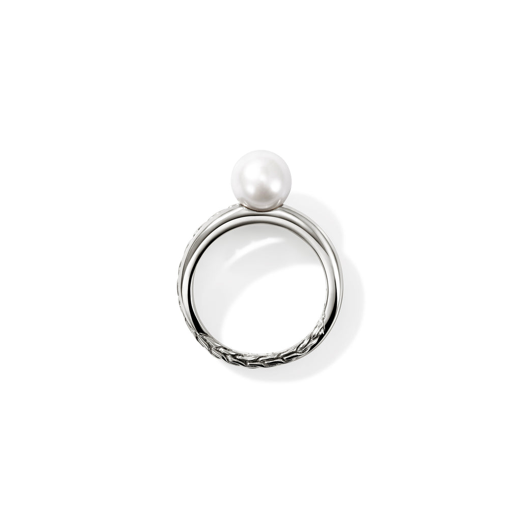 John Hardy JH Essential Pearl Ring - Carter's Collective Fine Jewelry