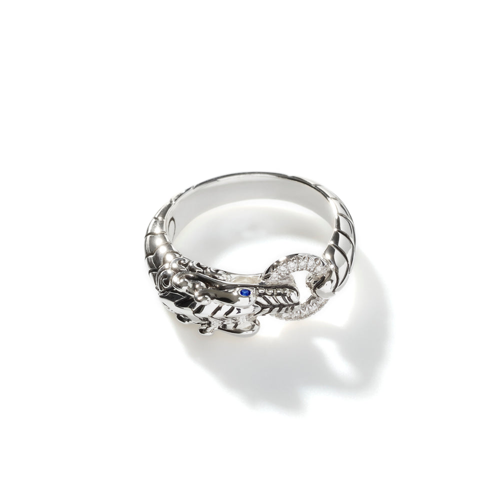 
                  
                    John Hardy Naga Ring, Diamonds, 0.04 CTTW - Carter's Collective Fine Jewelry
                  
                