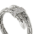 John Hardy Spear Ring, Diamonds, 0.08 CTTW - Carter's Collective Fine Jewelry