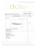 "Previously Loved" - 14kw - 0.25cttw - Straight Dia Wedding Band - 2 mm - Size 8.25 - 1.3 dwt