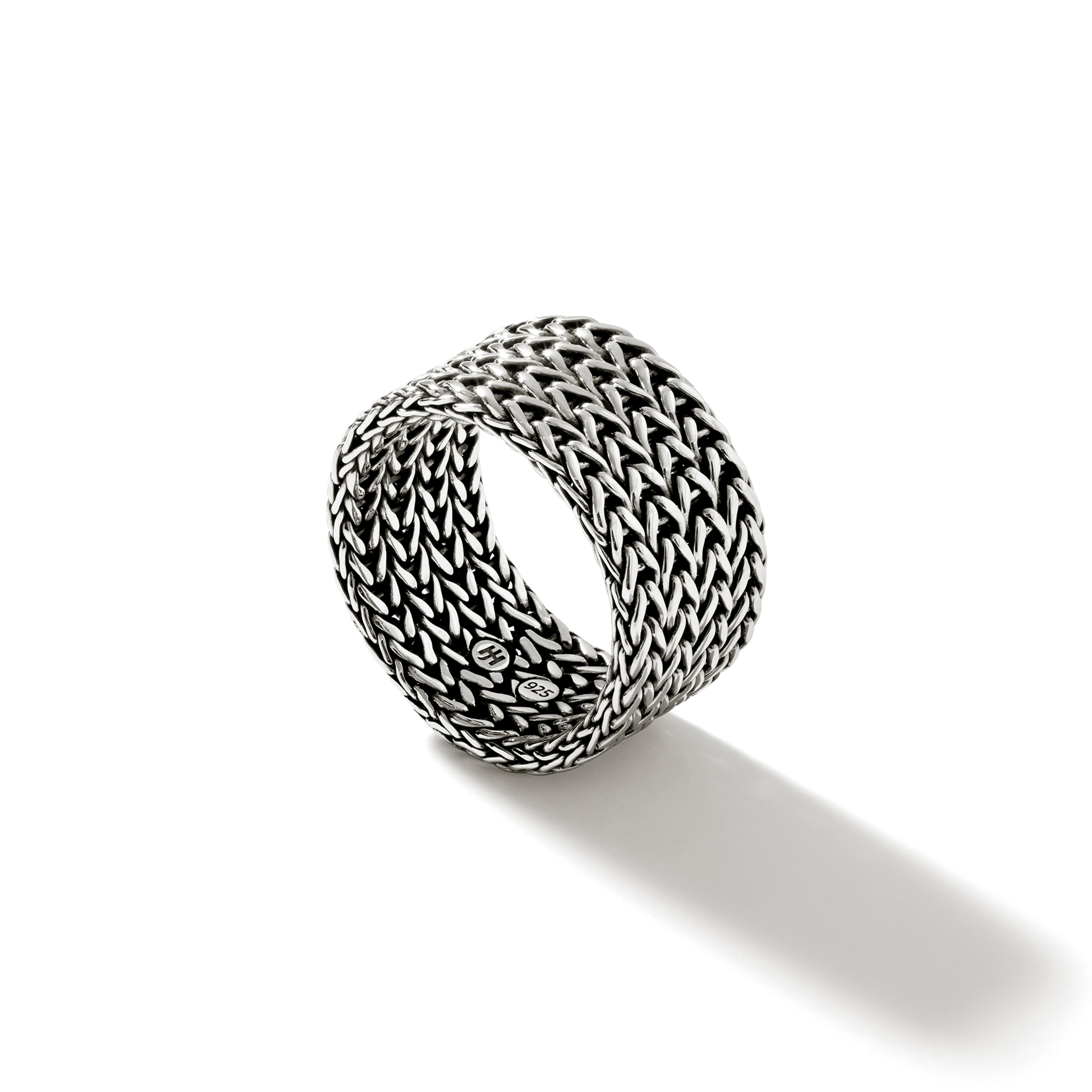 John Hardy Icon Link Ring, 12MM - Carter's Collective Fine Jewelry