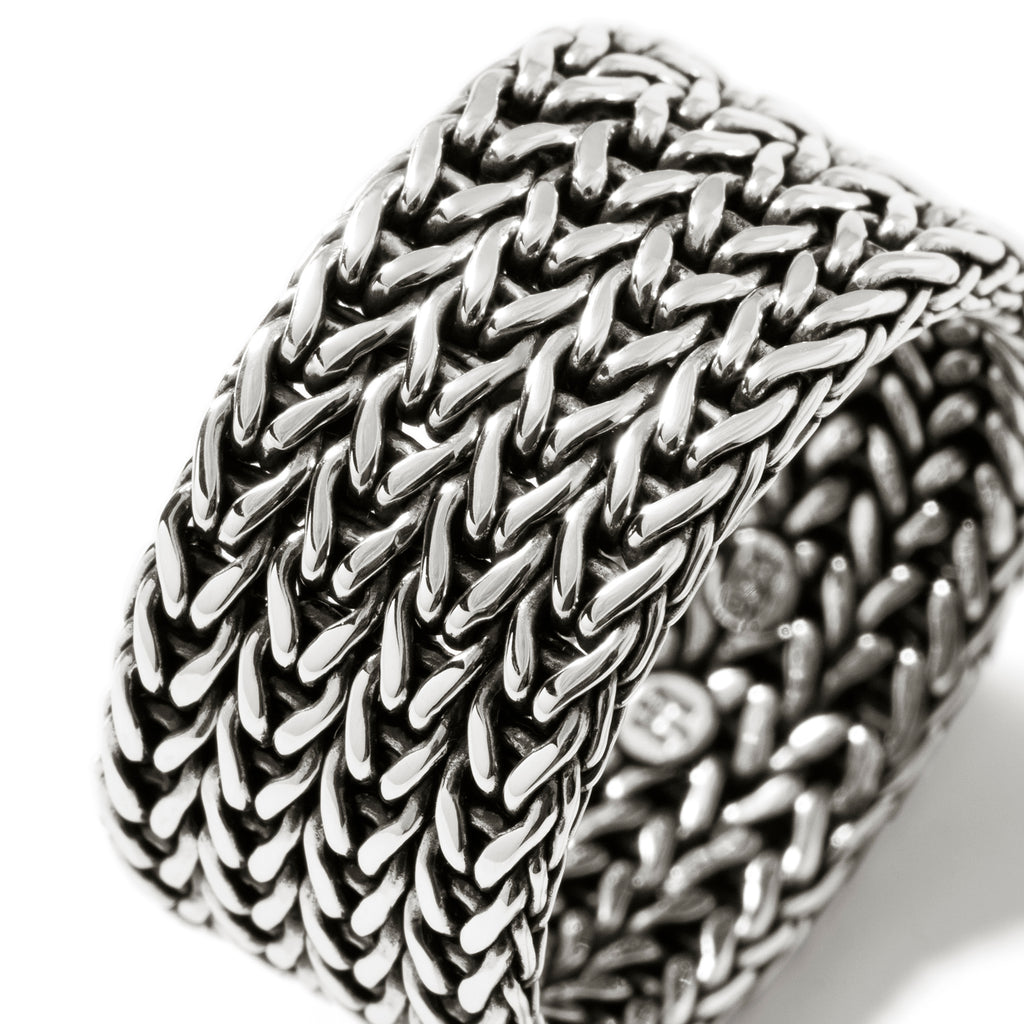 John Hardy Icon Link Ring, 12MM - Carter's Collective Fine Jewelry