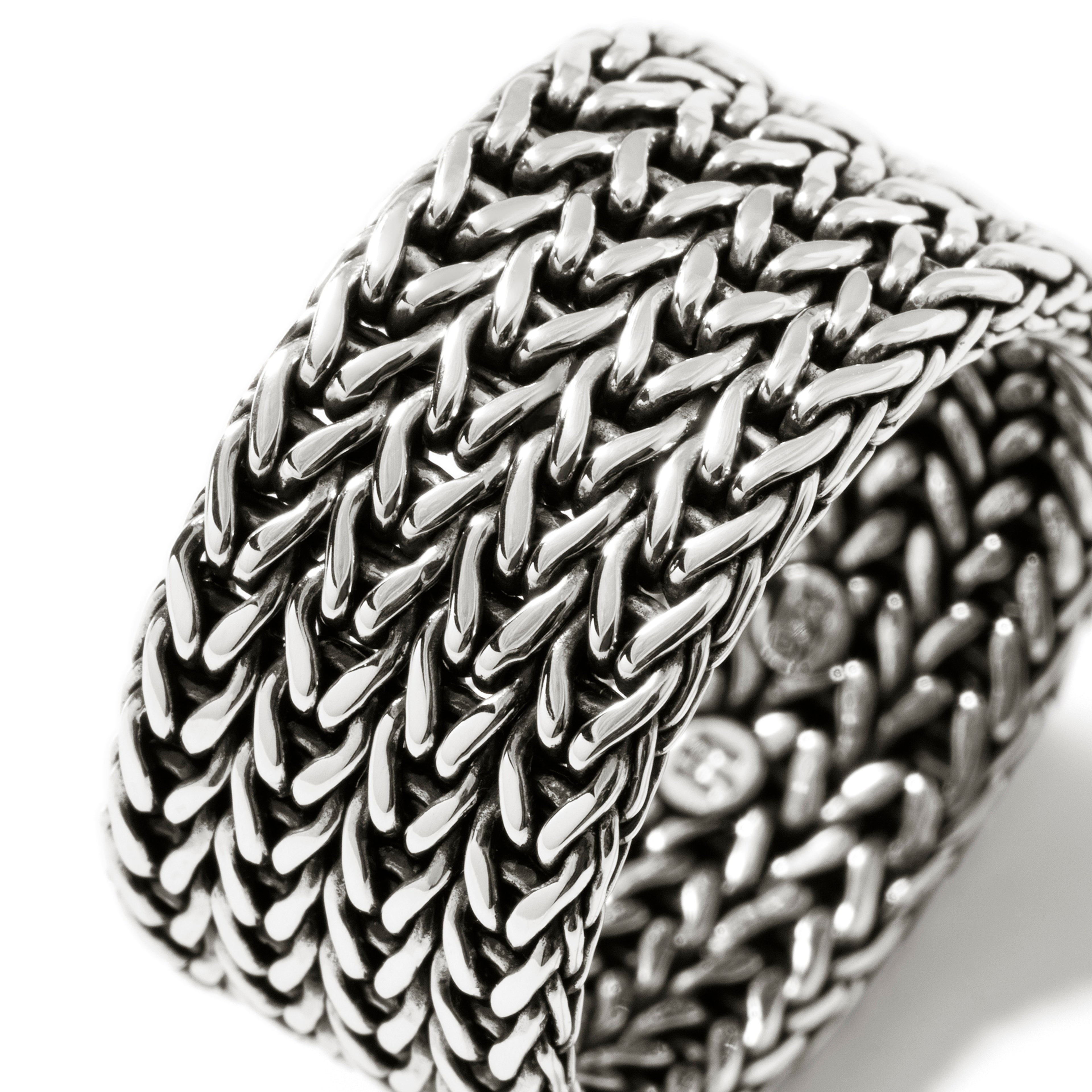 John Hardy Icon Link Ring, 12MM - Carter's Collective Fine Jewelry