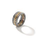 John Hardy Icon Link Wide Chain Ring - Carter's Collective Fine Jewelry