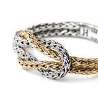 John Hardy Love Knot Ring, Gold & Sterling Silver, 3.6MM - Carter's Collective Fine Jewelry
