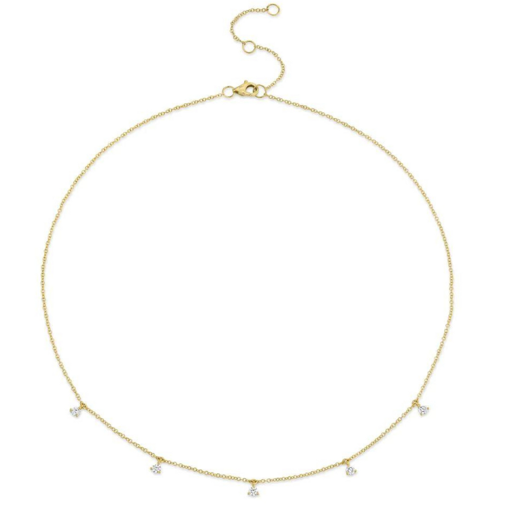 Cleopatra Diamond By The Yard Necklace, 0.30 CTTW - Carter's Collective Fine Jewelry