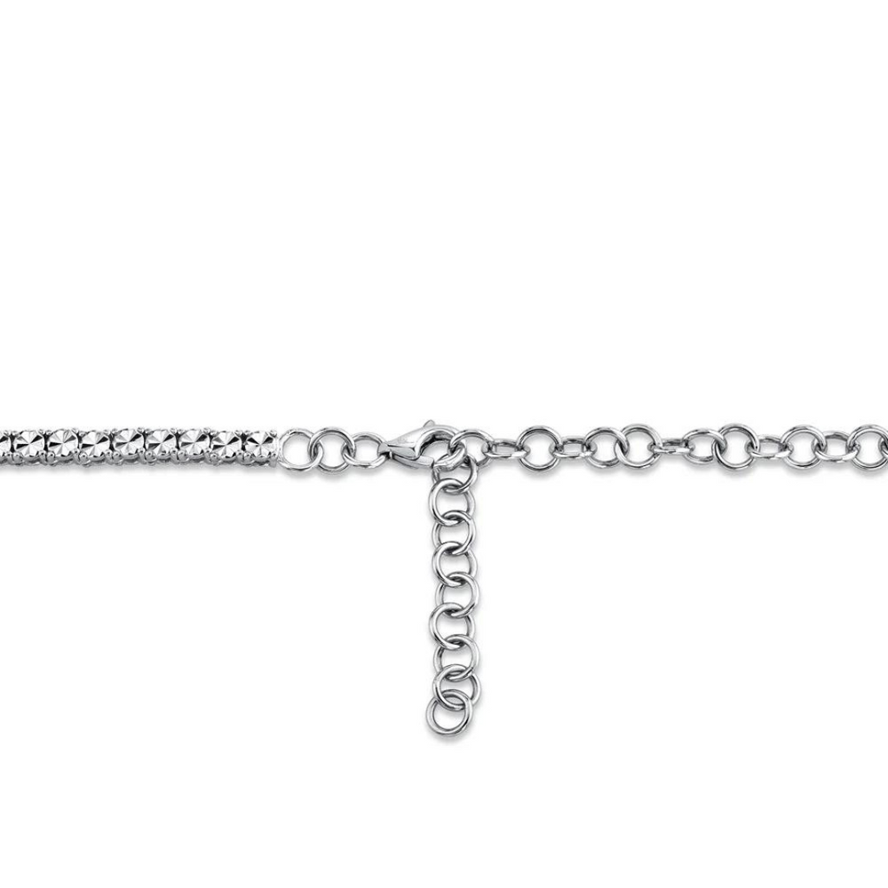 
                  
                    Illusion Set Diamond Tennis Necklace, 0.95 CTTW
                  
                