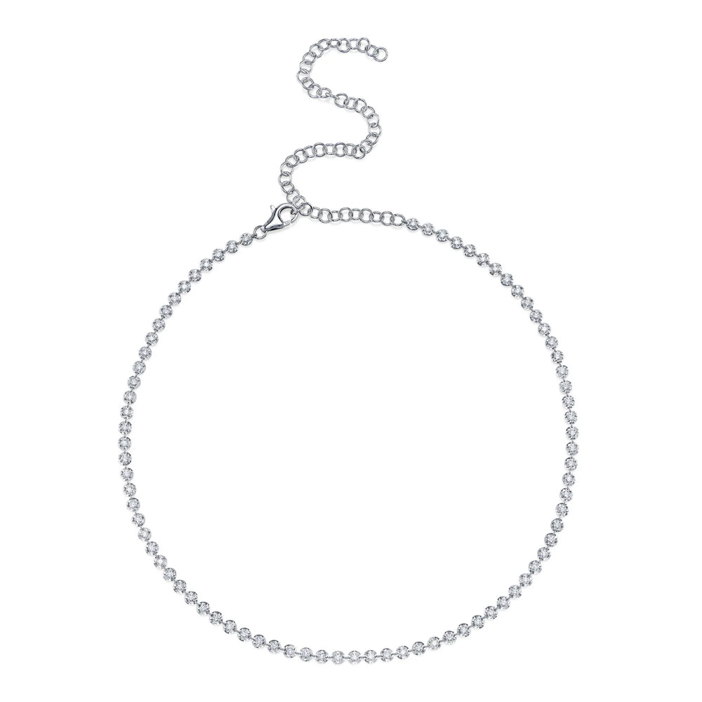 Natural Diamond Tennis Necklace,  2.23 CTTW - Carter's Collective Fine Jewelry