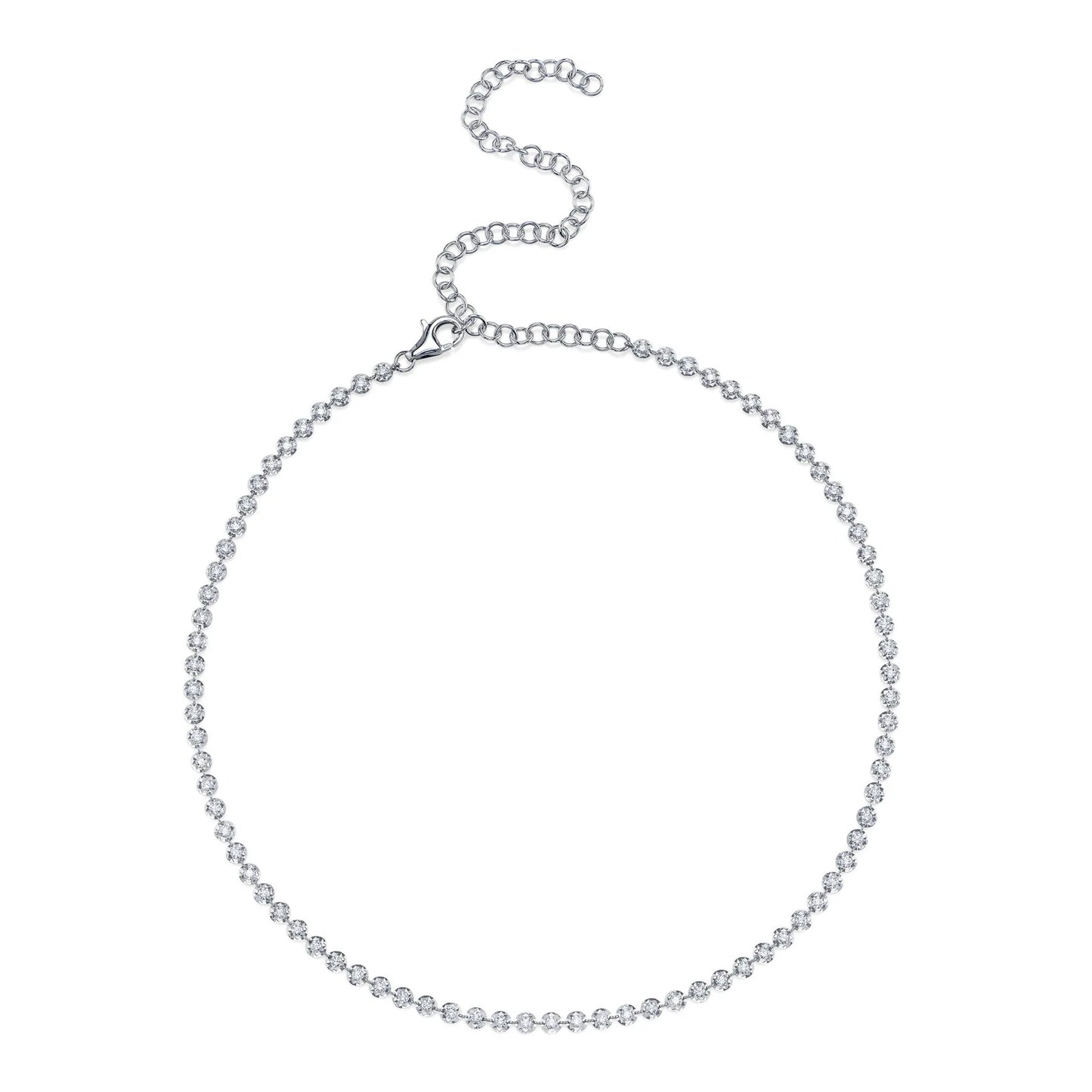 Natural Diamond Tennis Necklace,  2.23 CTTW - Carter's Collective Fine Jewelry
