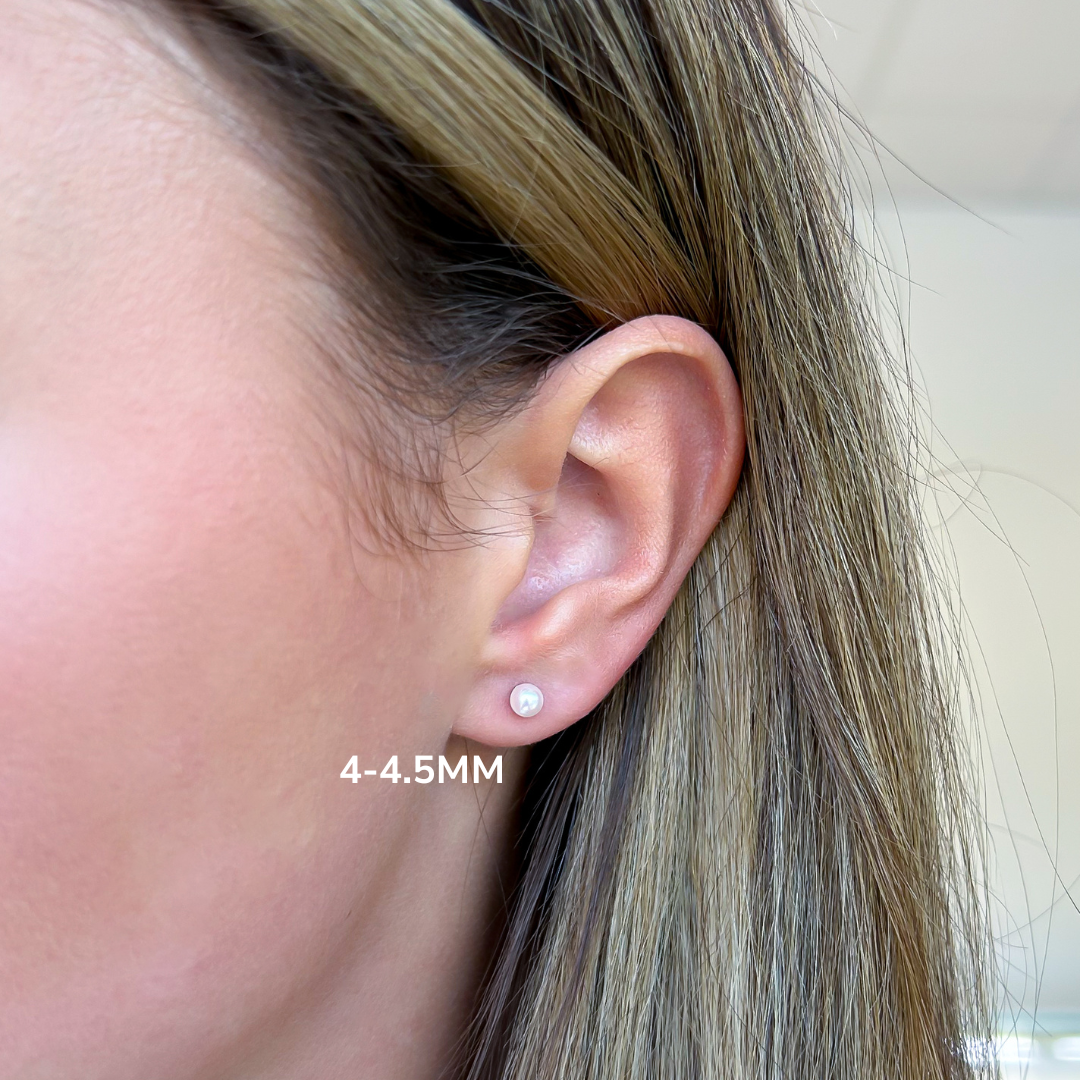 Saltwater Pearl Studs - Carter's Collective Fine Jewelry