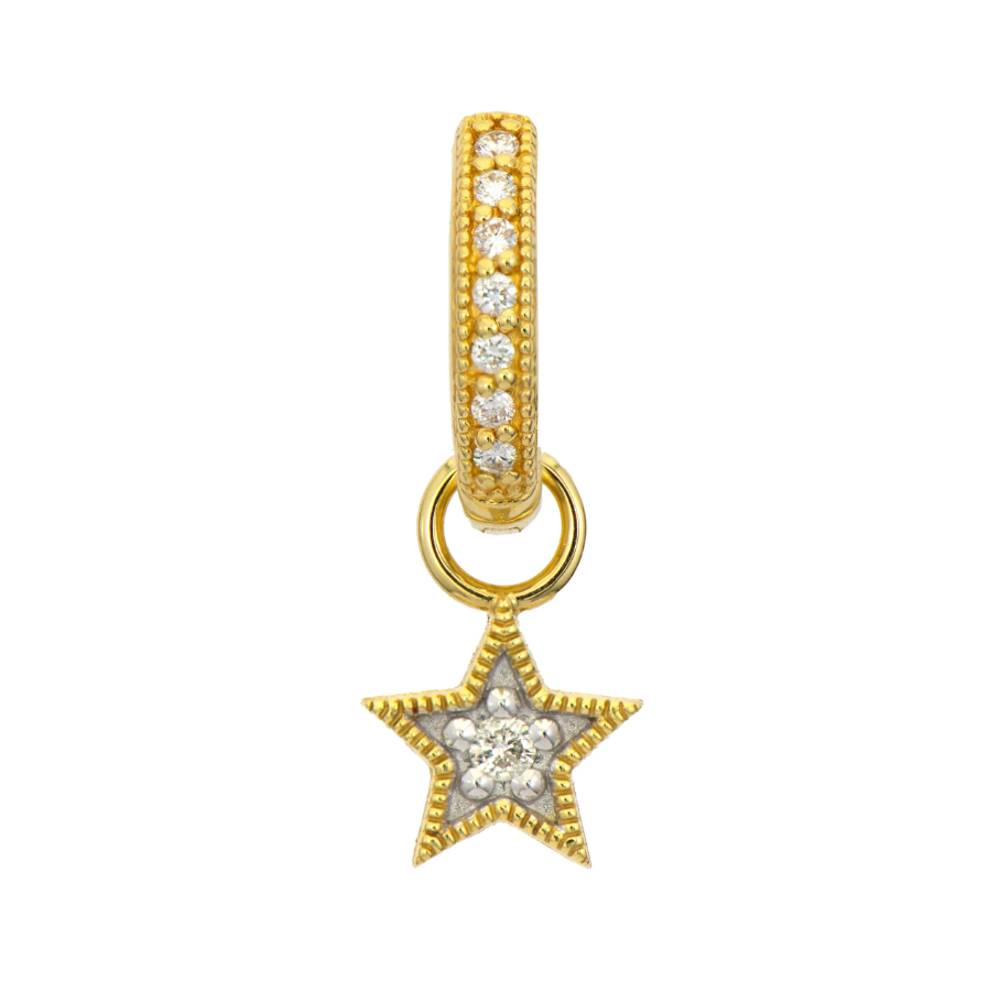 Petite North Star Diamond Charm (Single)