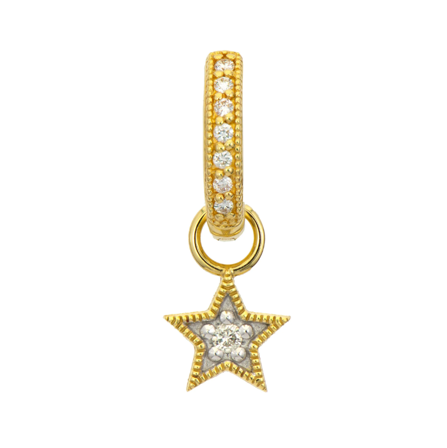 Jude Frances Petite North Star Diamond Charm (Single) - Last Chance - Carter's Collective Fine Jewelry