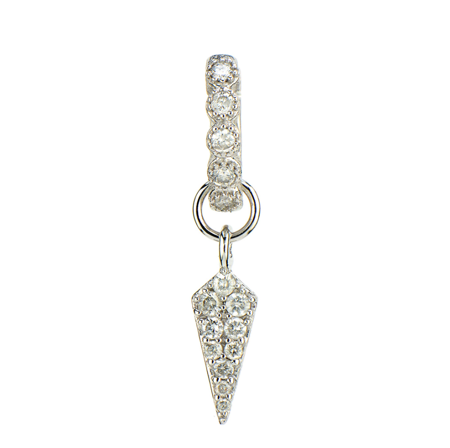 
                  
                    Petite Diamond Dagger Earring Charm (Single)
                  
                