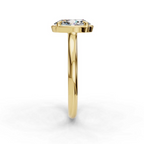 Sage Faux Bezel Customizable Lab Grown Diamond Engagement Ring - Carter's Collective Fine Jewelry