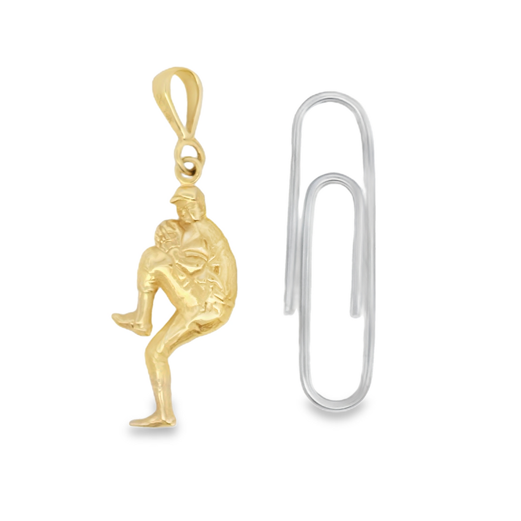 Baseball Pitcher Charm - Last Chance - Carter's Collective Fine Jewelry