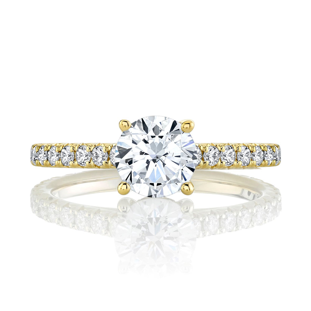 
                  
                    Iris Customizable Lab Grown Diamond Engagement Ring
                  
                