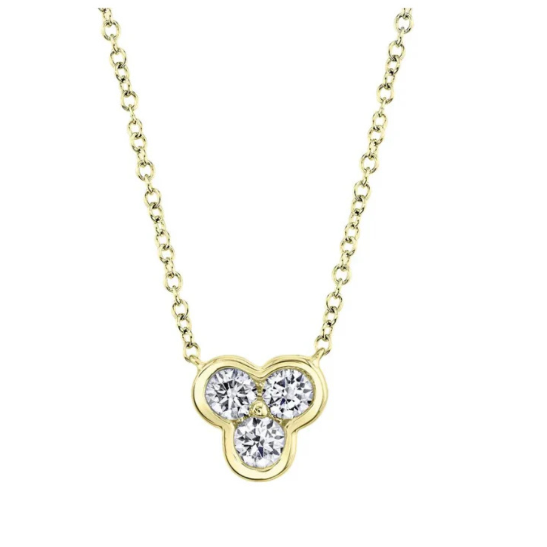 Trio Diamond Necklace