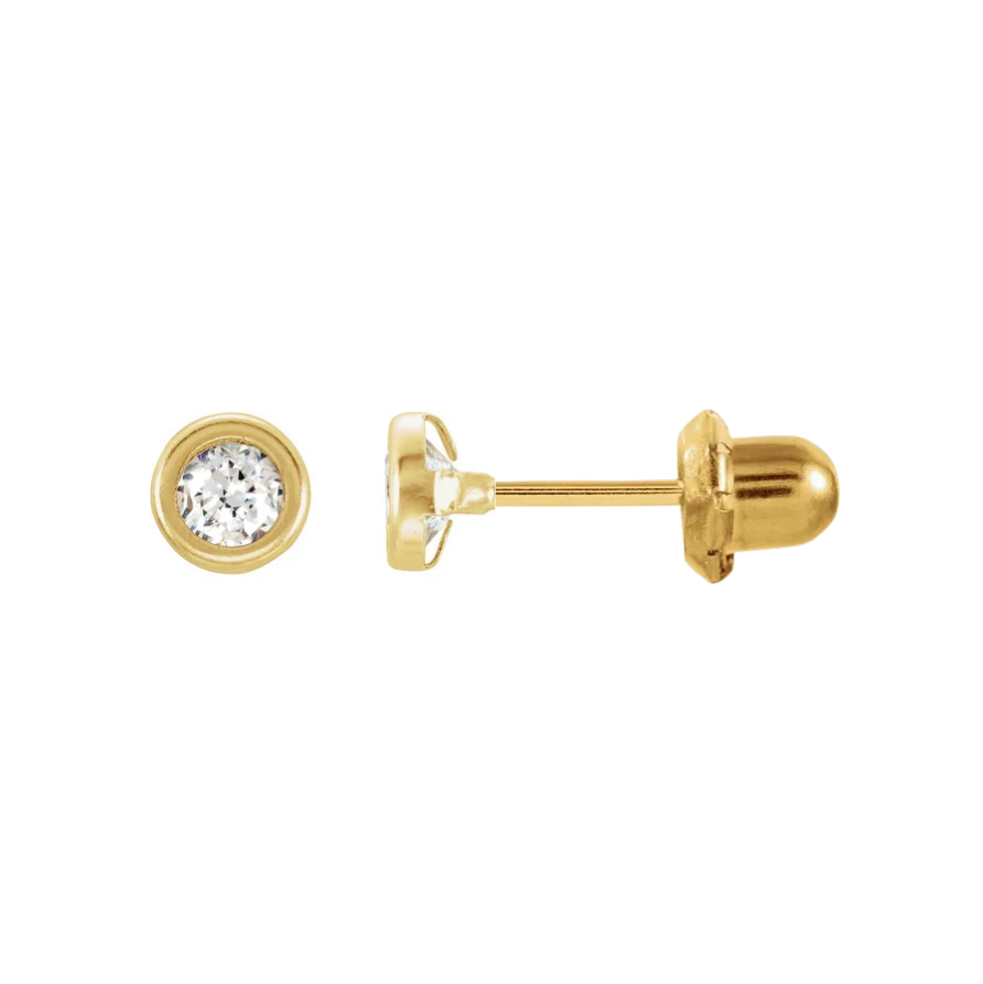 Baby Diamond Stud Earrings - Carter's Collective Fine Jewelry