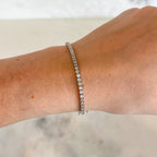 Classic Four Prong Diamond Tennis Bracelet, 3.12 CTTW - Carter's Collective Fine Jewelry