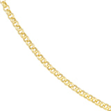 Large Light Rolo Chain Necklace, 20 Inches