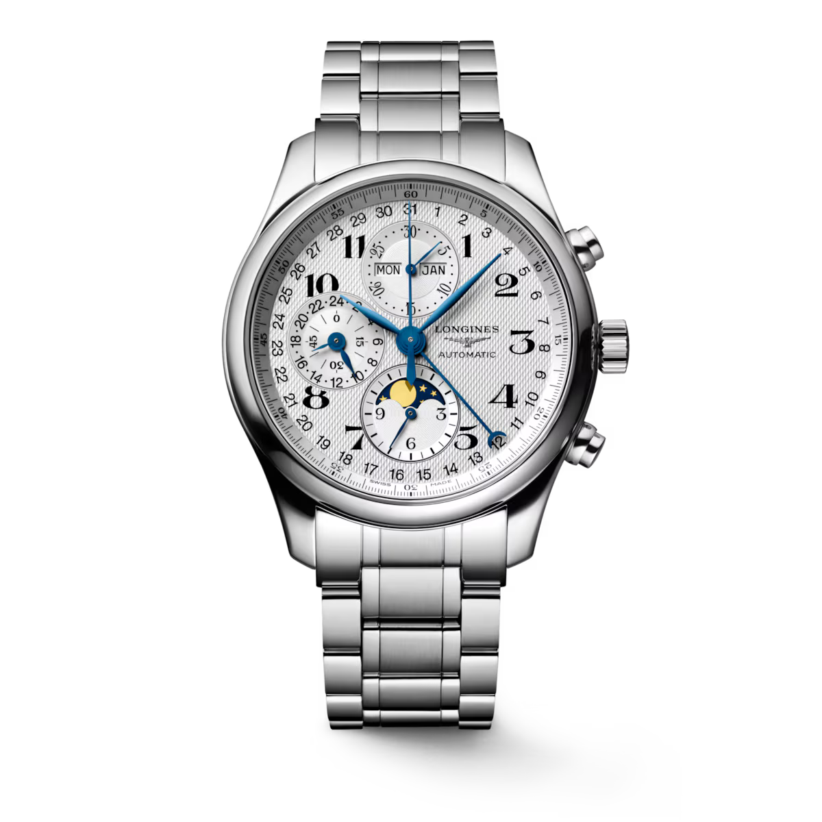 Longines Master Collection "Chronograph Moonphase" Watch, 42mm - Carter's Collective Fine Jewelry