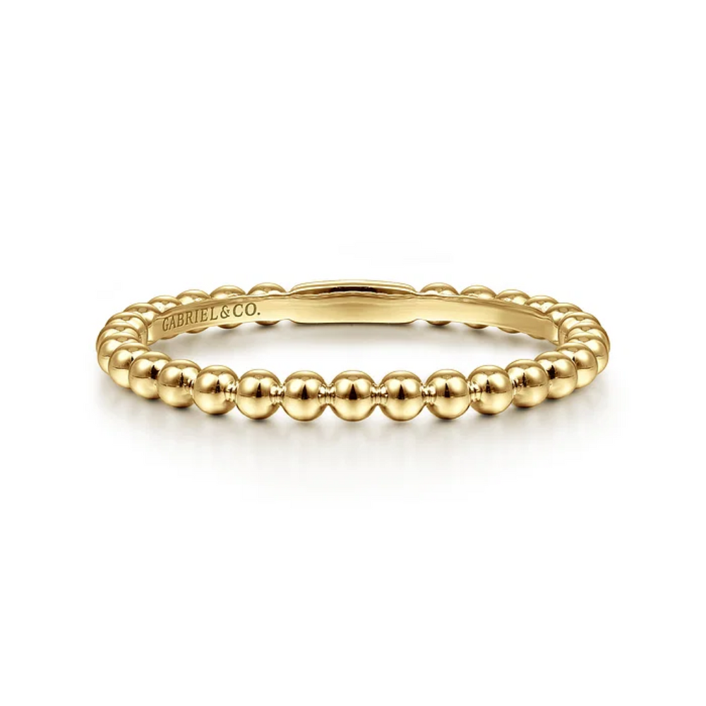 
                  
                    Bujukan Beaded Stackable Band - Carter's Collective Fine Jewelry
                  
                