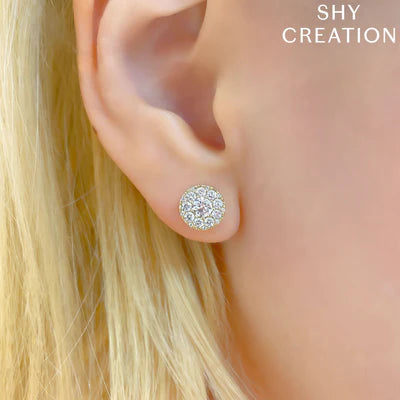 Diamond Cluster Studs - Carter's Collective Fine Jewelry