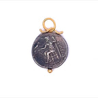 Handmade Alexander The Great Coin Charm - Last Chance - Carter's Collective Fine Jewelry