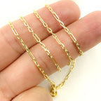 Yellow Gold Mini Alternating Link Chain Necklace - Carter's Collective Fine Jewelry