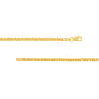 14 Karat Yellow Gold Round Box Chain 20" - Carter's Collective Fine Jewelry