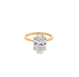 Azalea Lab Grown Oval Diamond Engagement Ring