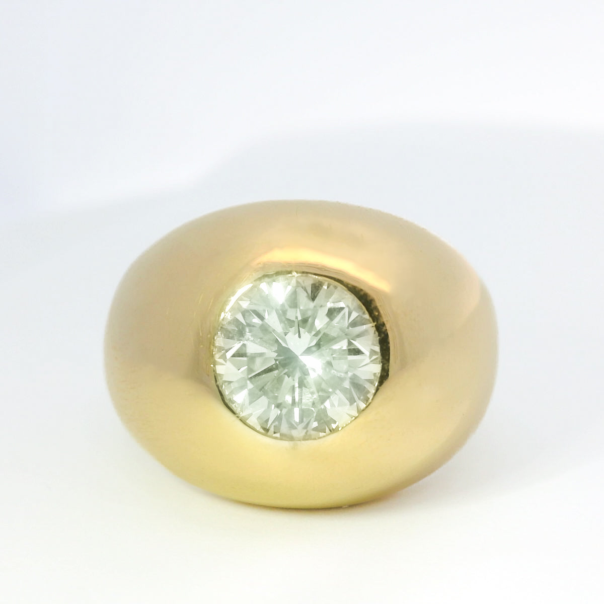 Previously Owned Domed Diamond Men's Ring